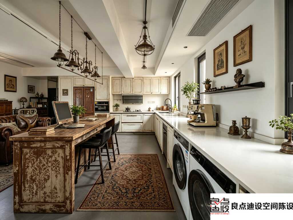 一居室软装设计|35平也能装出复古氛围感大house✨